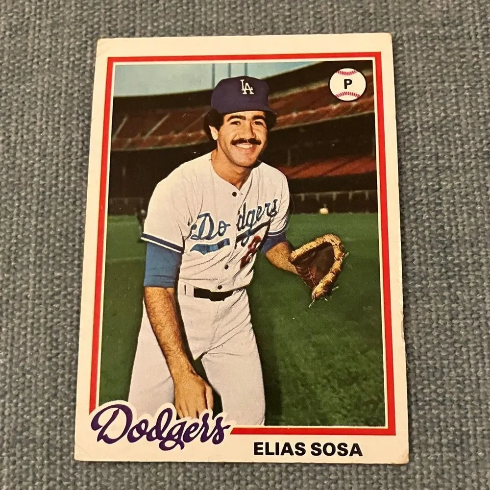 1978 Topps Los Angeles Dodgers Baseball Card Trading Card